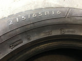 2009 - 2017 VOLKSWAGEN VW TIGUAN Wheel Tire 16" 215/65-16 OEM Q