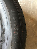 2009 - 2017 VOLKSWAGEN VW TIGUAN Wheel Tire 16" 215/65-16 OEM Q