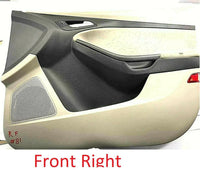2018 FORD FOCUS Front Door Trim Panel Interior Passenger Right Beige RH OEM Q