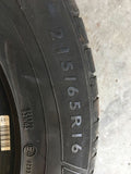 2009 - 2017 VOLKSWAGEN VW TIGUAN Wheel Tire 16" 215/65-16 OEM Q
