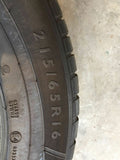 2009 - 2017 VOLKSWAGEN VW TIGUAN Wheel Tire 16" 215/65-16 OEM Q