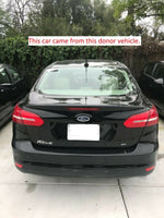 FORD FOCUS 2012 - 2018 Rear Back Bumper Face Bar Reinforcement OEM Exterior Used