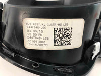 2014 - 2016 JEEP CHEROKEE Speedometer Frame Instrument Cluster Trim 2447848 OEM