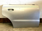 2004  SATURN L SERIES  Rear Door Skin Shell Passenger Right Silver OEM