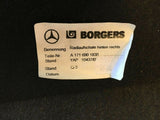 2005 - 2011 MERCEDES BENZ SLK Wheelhouse Fender Inner Liner Right 1716901830 Q