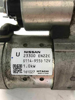 2013 - 2017 NISSAN JUKE Engine Starter Motor 1.6L 39K Miles 23300EN22C OEM Q