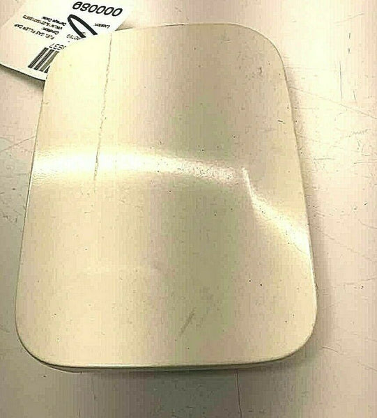 1999 MAZDA PROTEGE  Door Fuel Gas Cap Filler Lid  Panel White OEM Q