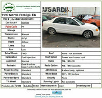 1999 - 2003 MAZDA PROTEGE Engine Starter Motor Manual Transmission OEM Q