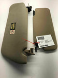 1999 FORD EXPLORER Sun Visor Mirror Sunvisor With Light Passenger Right RH OEM Q