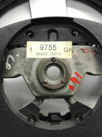2007  NISSAN ALTIMA Steering Wheel with Switch & Cover Leather Black OEM Q