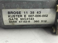1997 - 2000 BMW 528I Rear Power Window Motor  Regulator Driver Left LH OEM Q