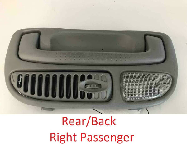 2002 KIA SEDONA Rear Grab Handle w/ Air Vent Light Lamp OK55251310 Right OEM Q