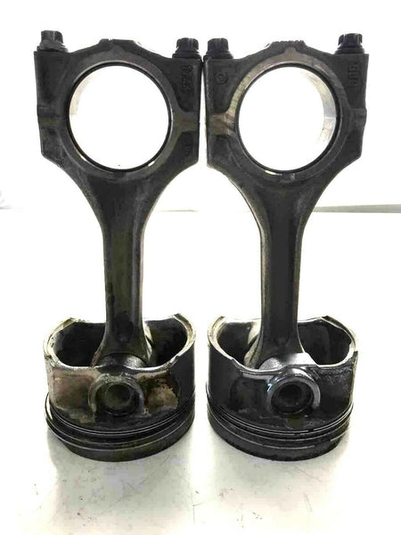1997 BMW 528I Engine Piston Ring  & Connecting Rod 2 pcs Assembly OEM Q