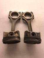 1997 BMW 528I Engine Piston Ring  & Connecting Rod 2 pcs Assembly OEM Q