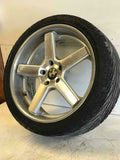 2002 BMW 745i SERIES Wheel Rim Tire 5x20 5 Spoke Used