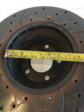 2002 BMW 745i SERIES Front Disc Brake Plate Rotor Used