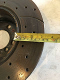 2002 BMW 745i SERIES Rear Disc Brake Plate Rotor OEM