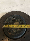 2002 BMW 745i SERIES Rear Disc Brake Plate Rotor OEM