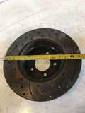 2002 BMW 745i Rear Disc Brake Plate Rotor Used