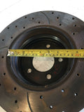 2002 BMW 745i Rear Disc Brake Plate Rotor Used
