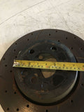 2002 BMW 745i Rear Disc Brake Plate Rotor Used