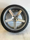 2002 BMW 745i SERIES Wheel Rim & Tire 5x20.5 Spoke Used