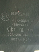 NISSAN CUBE 09 10 2009 2010 Rear Door Assembly Silver Used Left Driver Side OEM