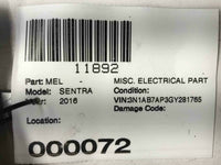 2013 - 2016 NISSAN SENTRA Engine Computer Brain Control Module NEC018-681 OEM Q