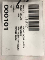 1998 VOLVO 70 SERIES S70 Front Door Lock Latch Actuator Passenger Right RH OEM Q