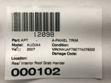2007 AUDI A4 Rear Interior Grab Handle Passenger Right & Left Pair OEM Q