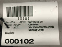 2005 - 2009 AUDI A4 A/C Air Condition Condenser Aluminum 2.0L OEM Q