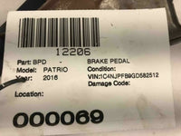 2015 JEEP PATRIOT Floor Emergency Brake Stop Pedal  w/ Bracket Assembly OEM Q