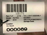 2008 - 2017 JEEP PATRIOT Tail Light Lamp Assembly Right RH OEM Q