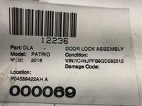 2016 JEEP PATRIOT Front Door Lock Latch Passenger Right P04589422AHA OEM Q