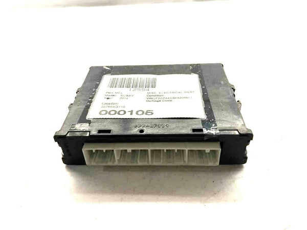 Subaru Xv Rab Control Module 2013 - 2015 SUBARU XV CROSSTREK Engine Control Computer Module 22765AG ...