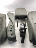 Front Left Seat Cover Leather Gray Headrest  Assembly CHEVY IMPALA 2018 *