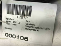 1998 - 2005 VOLKSWAGEN BEETLE TYPE 1 Dual Radiator Cooling Fan w/ Motor OEM Q
