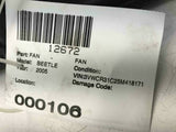 1998 - 2005 VOLKSWAGEN BEETLE TYPE 1 Dual Radiator Cooling Fan w/ Motor OEM Q