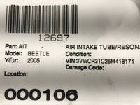 1998 - 2005 VOLKSWAGEN BEETLE TYPE 1 Air Intake Duct Tube Hose OEM Q