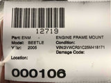 1998 - 2005 VOLKSWAGEN BEETLE TYPE 1 Transmission Mount Manual Left 1J0199555 Q