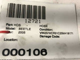 2005 VOLKSWAGEN BEETLE TYPE 1 A/C Air Condition Hose Pipe Line OEM Q
