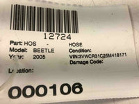 2005 VOLKSWAGEN BEETLE TYPE 1 A/C Air Condition Hose Pipe Line OEM Q