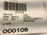 2005 VOLKSWAGEN BEETLE TYPE 1 A/C Air Condition Hose Pipe Line OEM Q
