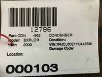 2000 2001 FORD EXPLORER A/C Air Conditioning Condenser OEM Q