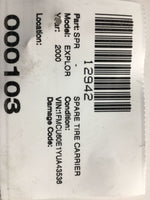2000 FORD EXPLORER Spare Tire Wheel Carrier OEM Q