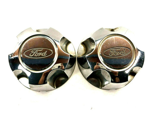 1998 - 2011 FORD EXPLORER Chrome Center Cap 2 set F8AC1A096CA OEM Q