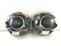 1998 - 2011 FORD EXPLORER Chrome Center Cap 2 set F8AC1A096CA OEM Q