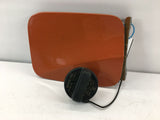 2014 SUBARU XV CROSSTEK Fuel Gas Tank Door Lid Cover w/ Cap Orange OEM Q