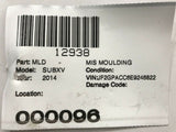 2014 SUBARU XV CROSSTEK Dashboard Trim Molding Silver Used