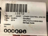 2013 - 2017 SUBARU XV CROSSTEK Rear Lower Control Arm Transverse Right RH Used